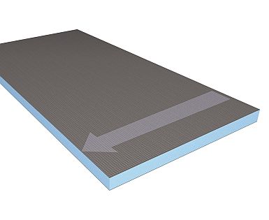 wedi Fundo®  Gefälleplatte rechteckig 1.200 × 600 × 60 mm
